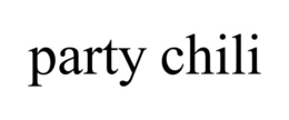 PARTY CHILI trademark