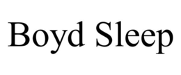 BOYD SLEEP trademark