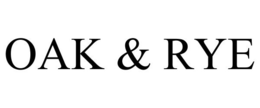 OAK & RYE trademark
