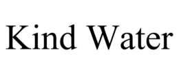 KIND WATER trademark