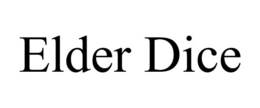 ELDER DICE trademark