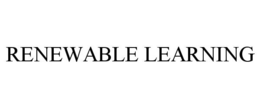 RENEWABLE LEARNING trademark