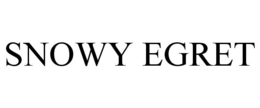 SNOWY EGRET trademark