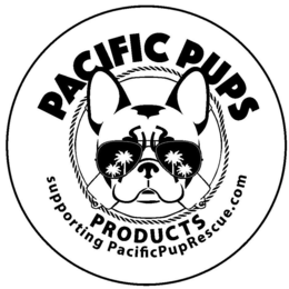 PACIFIC PUPS PRODUCTS SUPPORTING PACIFICPUPRESCUE.COM trademark