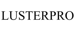 LUSTERPRO trademark