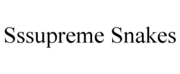 SSSUPREME SNAKES trademark