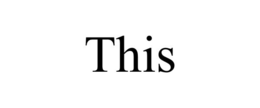 THIS trademark