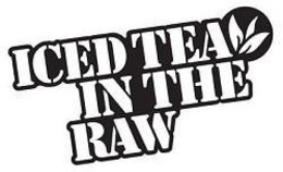 ICED TEA IN THE RAW trademark