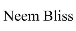 NEEM BLISS trademark