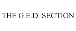 THE G.E.D. SECTION trademark