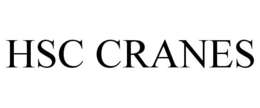 HSC CRANES trademark