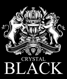 CRYSTAL BLACK PRESTIGIOUS GLASSWARE trademark