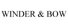 WINDER & BOW trademark