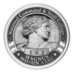 NATIONAL COMMAND & STAFF COLLEGE MAGNUS trademark