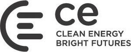 CE CLEAN ENERGY BRIGHT FUTURES trademark