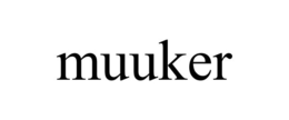 MUUKER trademark