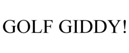 GOLF GIDDY! trademark