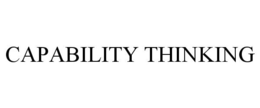 CAPABILITY THINKING trademark