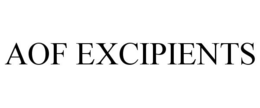 AOF EXCIPIENTS trademark