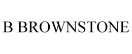 B BROWNSTONE trademark