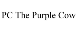 PC THE PURPLE COW trademark
