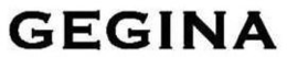 GEGINA trademark