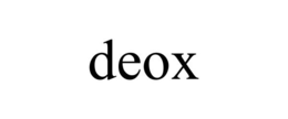 DEOX trademark