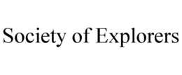 SOCIETY OF EXPLORERS trademark
