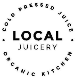 · COLD PRESSED JUICE · LOCAL JUICERY ORGANIC KITCHEN trademark