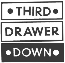 THIRD DRAWER DOWN trademark