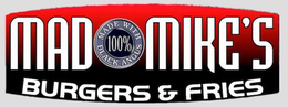 MAD MIKE'S BURGERS & FRIES MADE WITH 100% BLACK ANGUS trademark