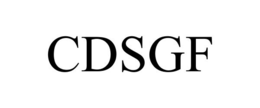 CDSGF trademark