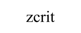 ZCRIT trademark