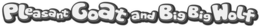 PLEASANT GOAT AND BIG BIG WOLF trademark