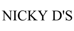 NICKY D'S trademark