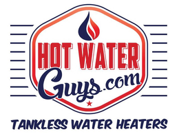HOT WATER GUYS.COM TANKLESS WATER HEATERS trademark