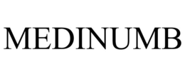 MEDINUMB trademark
