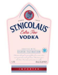 ST. NICOLAUS EXTRA FINE VODKA ANNO 1867 SILVER FILTRATION trademark