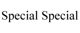 SPECIAL SPECIAL trademark