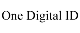 ONE DIGITAL ID trademark