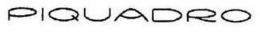 PIQUADRO trademark