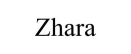 ZHARA trademark