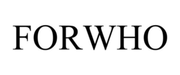 FORWHO trademark