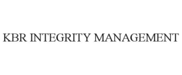 KBR INTEGRITY MANAGEMENT trademark