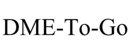 DME-TO-GO trademark