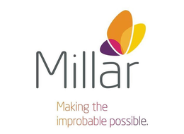 MILLAR MAKING THE IMPROBABLE POSSIBLE. trademark