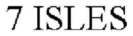 7 ISLES trademark