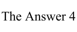 THE ANSWER 4 trademark