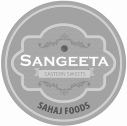 SANGEETA EASTERN SWEETS SAHAJ FOODS trademark