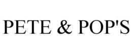 PETE & POP'S trademark